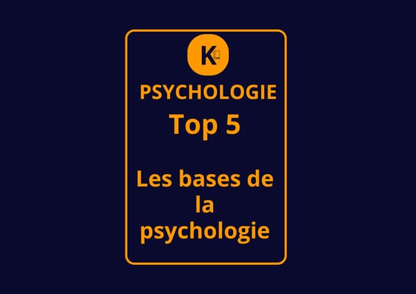 Les 5 meilleurs livres pour comprendre les bases de la psychologie